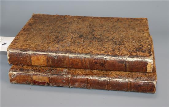 Peck, Francis Desiderata Curlosa, 2 volumes 1735